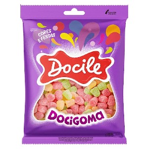 Mostrar detalhes de Bala de Goma Docigoma Sortida 500g - DOCILE Imagem de Bala de Goma Docigoma Sortida 500g - DOCILE